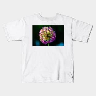 Close-up of  Allium Flower 5 Kids T-Shirt